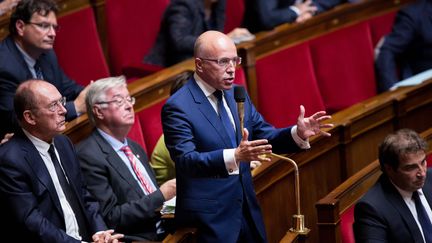 Le député Les républicains Éric Ciotti, le 12 octobre 2016 à l'Assemblée nationale (CHRISTOPHE MORIN / MAXPPP)