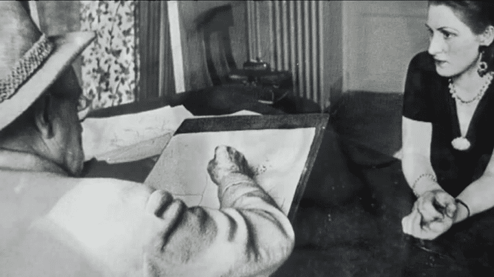 Henri Matisse et Lydia Délectorskaya
 (Culturebox / Capture d&#039;écran)