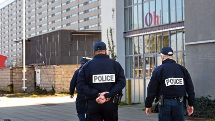 Une patrouille de la police de sécurité du quotidien en Meurthe-et-Moselle, le 14 mars 2018. (CEDRIC JACQUOT / MAXPPP)