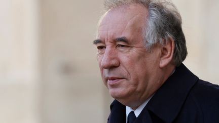 The leader of the centrist MoDem party François Bayrou, January 5, 2024. (LUDOVIC MARIN / AFP)