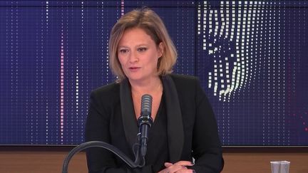 Olivia Grégoire, secrétaire d’Etat chargée de l’Economie sociale, solidaire et responsable, invitée de franceinfo le 14 mai 2021. (FRANCEINFO / RADIO FRANCE)