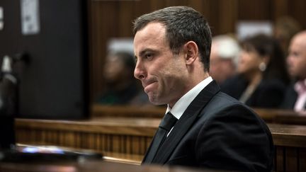 Oscar Pistorius au tribunal de Pretoria (DANIEL BORN / POOL)