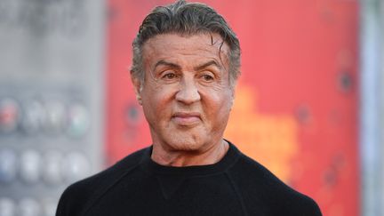 L'acteur Sylvester Stallone le 2 août 2021, à Westwood (Californie, Etats-Unis). (ROBYN BECK / AFP)