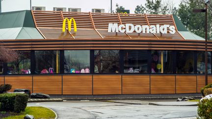 Un restaurant McDonald's à Lille (Nord). (PHILIPPE HUGUEN / AFP)