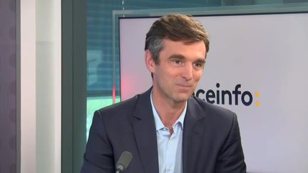 Alexis Gardy, président de Belambra, le 20 juin 2023. (FRANCE INFO / RADIO FRANCE)