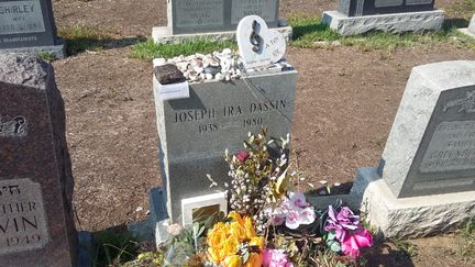 &nbsp; (Joe Dassin est enterré dans un cimetière de Los Angeles © Radio France | Loïc Pialat)