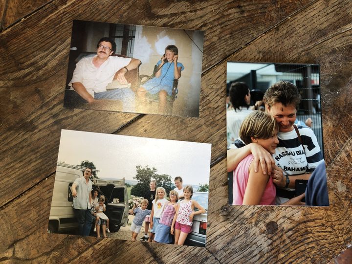 Archive photos of Youla and the Buffy family, in Island (Yonne), in the summer of 1991. (RAPHAEL GODET / FRANCEINFO)