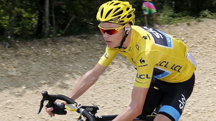 Le coureur britannique Christopher Froome