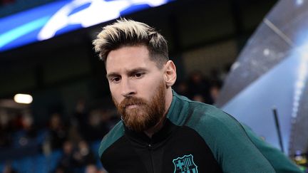 Le joueur du FC Barcelone, Lionel Messi (OLI SCARFF / AFP)