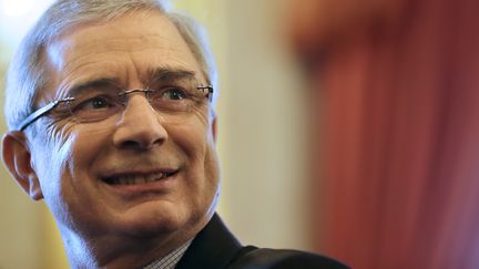 Le pr&eacute;sident de l'Assembl&eacute;e nationale, Claude Bartolone, le 6 avril 2013 &agrave; Paris.&nbsp; (KENZO TRIBOUILLARD / AFP)