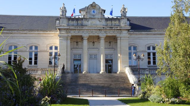 Le tribunal d'Auxerre (Yonne). (NICOLAS THIBAUT / PHOTONONSTOP / AFP)