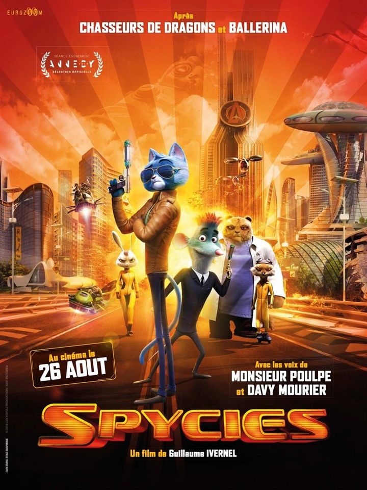 L'affiche de&nbsp;"Spycies" de&nbsp;Guillaume Ivernel. (Copyright Eurozoom)