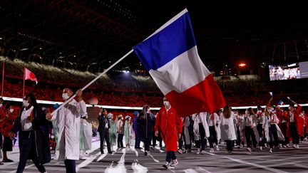 L'entrée de la délégation française