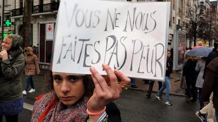 &nbsp; (Rassemblement Place de la République à Lille après les attentats de Paris.© Maxppp)