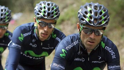 Les Movistar d'Alejandro Valverde 