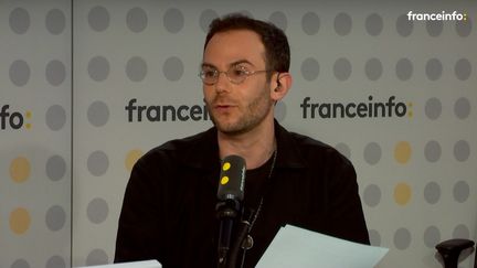 Clément Viktorovitch, sur franceinfo, mercredi 6 avril&nbsp;2022. (FRANCE INFO / RADIO FRANCE)