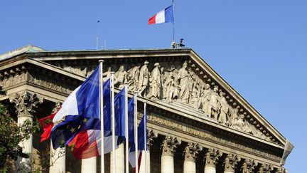 Le Palais Bourbon, où siège l'Assemblée nationale, le 25 mars 2013, à Paris. (ROGER ROZENCWAJG / PHOTONONSTOP)