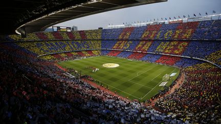 Le Camp Nou de Barcelone (PAU BARRENA / AFP)