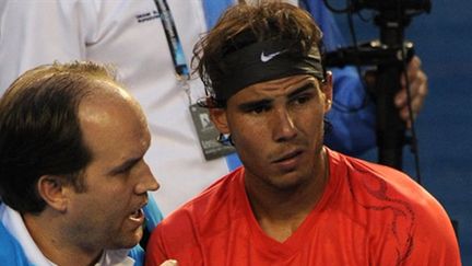 Rafael Nadal a fait appel au médecin de l'Open d'Australie