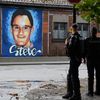 Une fresque en hommage à Steve Maia Caniço, peinte après sa mort en 2019, photographiée le 21 juin 2022 à Nantes (Loire-Atlantique). (FRANCK DUBRAY / OUEST-FRANCE / MAXPPP)