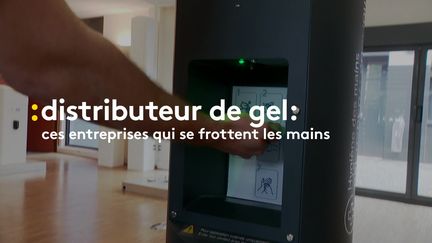 VIDEO. Bornes de gel hydroalcoolique : la nouvelle tendance des entreprises