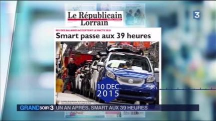 Smart passe aux 39 heures (FRANCE 3)