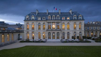 Le palais de l'Elysée, à Paris.&nbsp; (ERIC FEFERBERG / AFP)