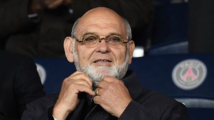 Robert Hue, au parc des Princes à Paris, en septembre 2017. (FRANCK FIFE / AFP)