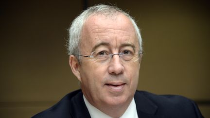 L'ancien pr&eacute;sident du directoire d'Areva, Luc Oursel, le 20 mai 2014 &agrave; Paris. (BERTRAND GUAY / AFP)