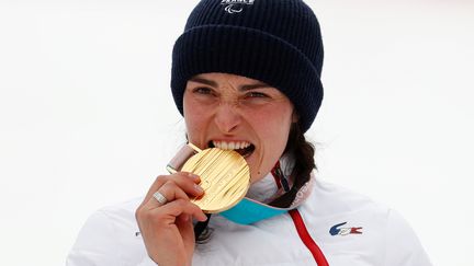 Marie Bochet, l’athlète française la plus médaillée aux Jeux Paralympiques d’hiver.  (PAUL HANNA / X00122)