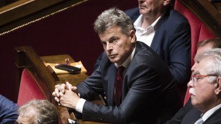 Fabien Roussel, secrétaire national du PCF, à l'Assemblée nationale, le 17 septembre 2019. (VINCENT ISORE / MAXPPP)