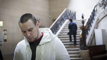 Marc Machin, au palais de justice de Paris, le 23 avril 2013. (MAXPPP)