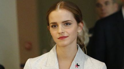 L'actrice Emma Watson, ambassadrice de bonne volont&eacute; d'ONU Femmes,&nbsp;le 20 septembre 2014 &agrave; New York. (EDUARDO MUNOZ ALVAREZ / GETTY IMAGES NORTH AMERICA / AFP)