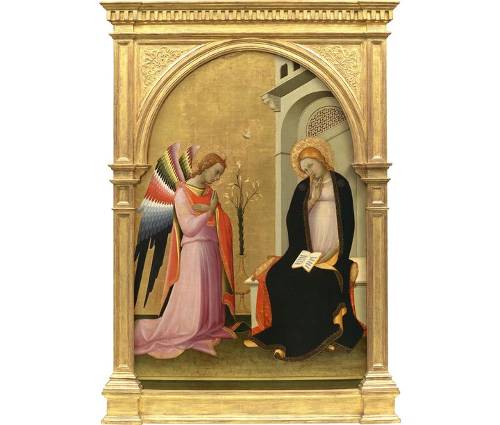 Lorenzo Monaco, (Florence, vers 1370 – 1425), "L’Annonciation", vers 1420-1424, Collection Alana, Newark, DE, États-Unis, Photo (Photo © Allison Chipak)