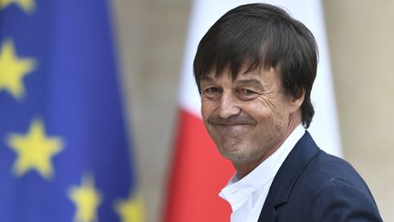 VIDEO.  Conseil des ministres : l'arrivée de Nicolas Hulot dans la cour de l'Elysée