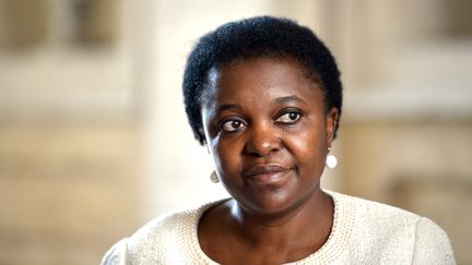 C&eacute;cile Kyenge, la ministre italienne de l'Int&eacute;gration victime de racisme, le 19 septembre 2013 &agrave; Rome (Italie). (GABRIEL BOUYS / AFP)