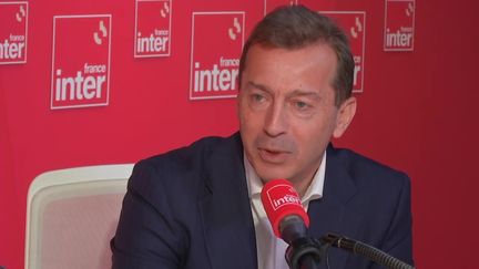 Guillaume Faury, PDG d’Airbus, invité mercredi 26 avril sur France Inter. (FRANCE INTER)