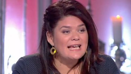 Raquel Garrido, porte-parole de La France insoumise. (CAPTURE D'ÉCRAN C8)