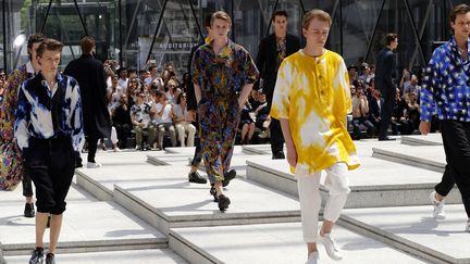 Issey Miyake Men pap pe 2017, à Paris...
 (FRANCOIS GUILLOT / AFP)