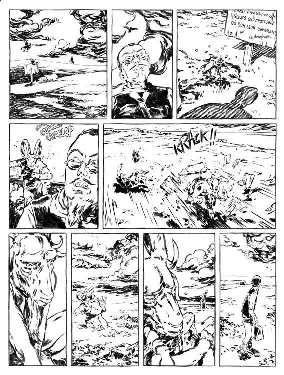 Planche n°2 de &quot;L&#039;Arrache-Coeur&quot;
 (Maxime Péroz)