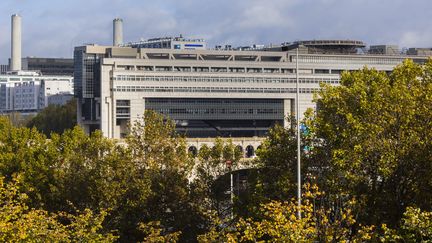 Une vue du ministère de l'Economie et des Finances, dans le quartier de Bercy (Paris), le 27 novembre 2023. (VINCENT ISORE / IP3 PRESS / MAXPPP)