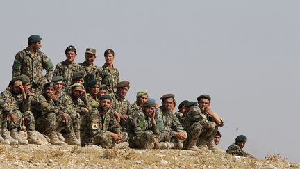 Les talibans infiltr&eacute;s dans l'arm&eacute;e afghane sont responsables de 25% des attaques de soldats afghans contre l'Otan. (ALEXANDER KLEIN / AFP)