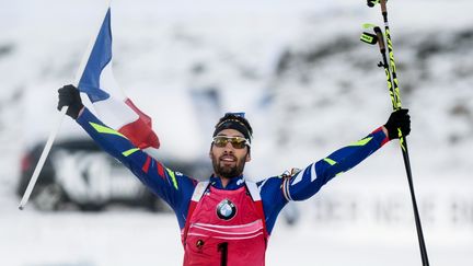 41e victoire de la carrière de Martin Fourcade en Coupe du monde (KONSTANTIN CHALABOV / RIA NOVOSTI)