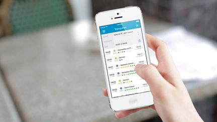 L'application Tranquilien, d&eacute;velopp&eacute;e par Snips en partenariat avec la SNCF, pr&eacute;dit la fr&eacute;quentation des trains en Ile-de-France en fonction des donn&eacute;es r&eacute;colt&eacute;es sur plusieurs ann&eacute;es. (SNIPS)