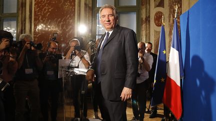 François Bayrou, le 1er juin 2017, à Paris. (FRANCOIS GUILLOT / AFP)