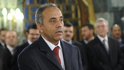 Habib Jemli, lorsqu'il était&nbsp;secrétaire d'Etat auprès du ministre de l'Agriculture, le 24 décembre 2011 à Tunis. (FETHI BELAID / AFP)