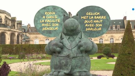 Le Chat déambule, une exposition de statues du Chat dans les rues de Caen (France 3 Normandie)