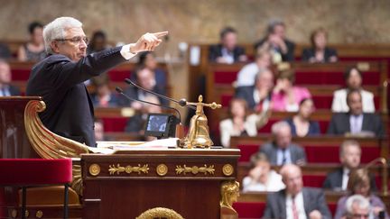 Le pr&eacute;sident de l'Assembl&eacute;e nationale, Claude Bartolone, le 19 juin 2013. (XAVIER DE TORRES / MAXPPP)