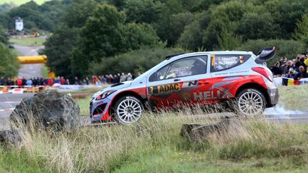 Thierry Neuville (Hyundai) (THOMAS FREY / DPA)