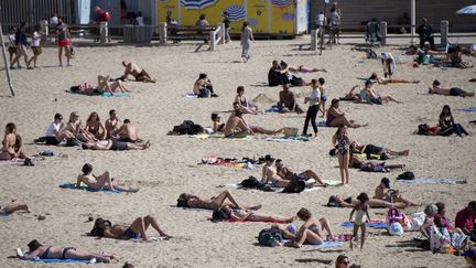 Plage des Catalans à Marseille (photo d'illustration). (BERTRAND LANGLOIS / AFP)